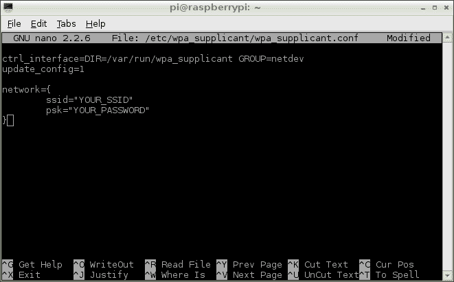 How to setup WiFi on Raspbian Jessie Lite