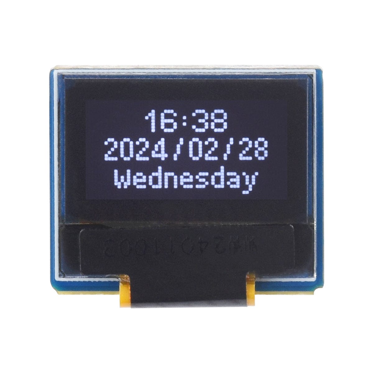0.49" OLED Display Module (64×32) by Waveshare - The Pi Hut