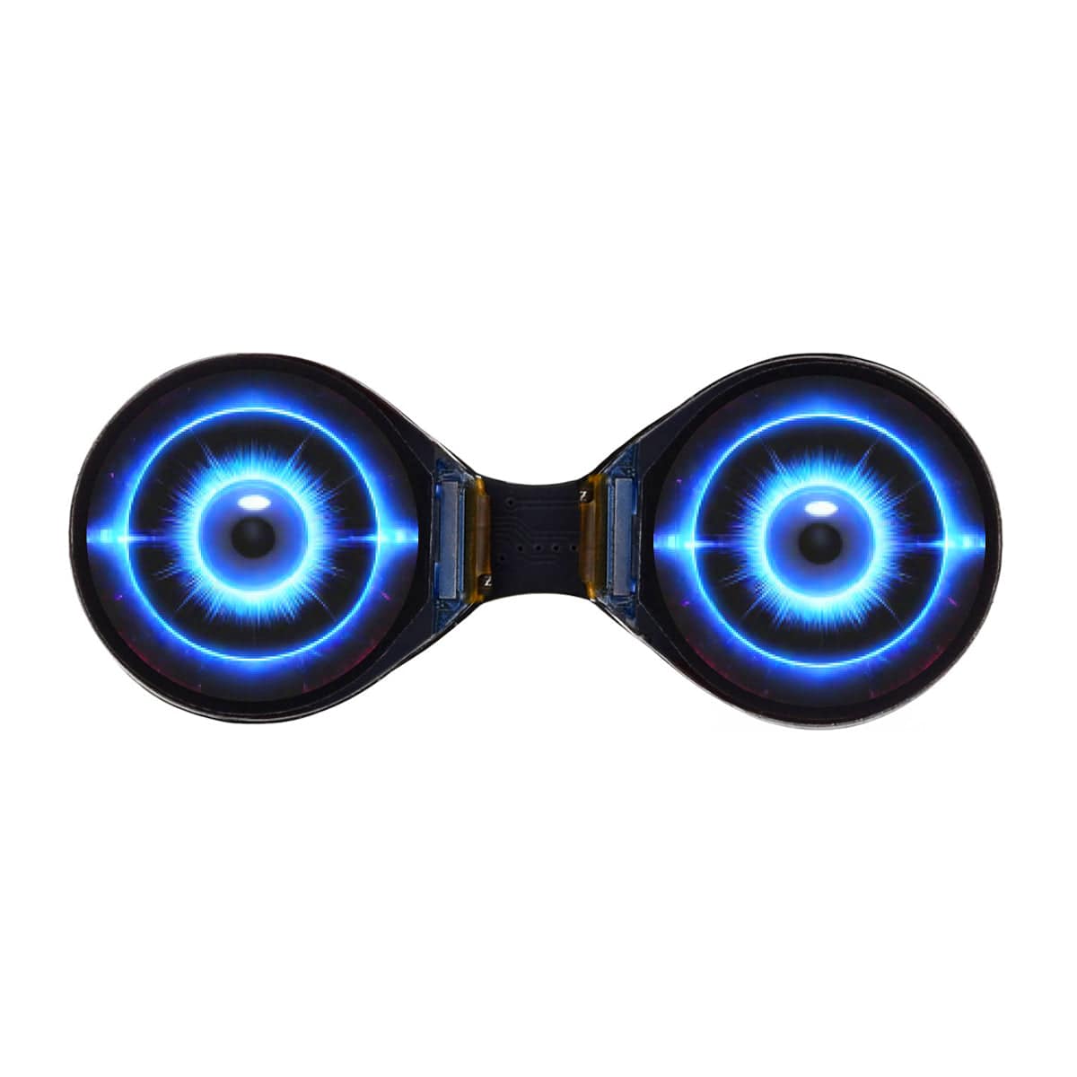 0.71" Double Eye Round IPS LCD Display (160 x 160) by Waveshare - The Pi Hut