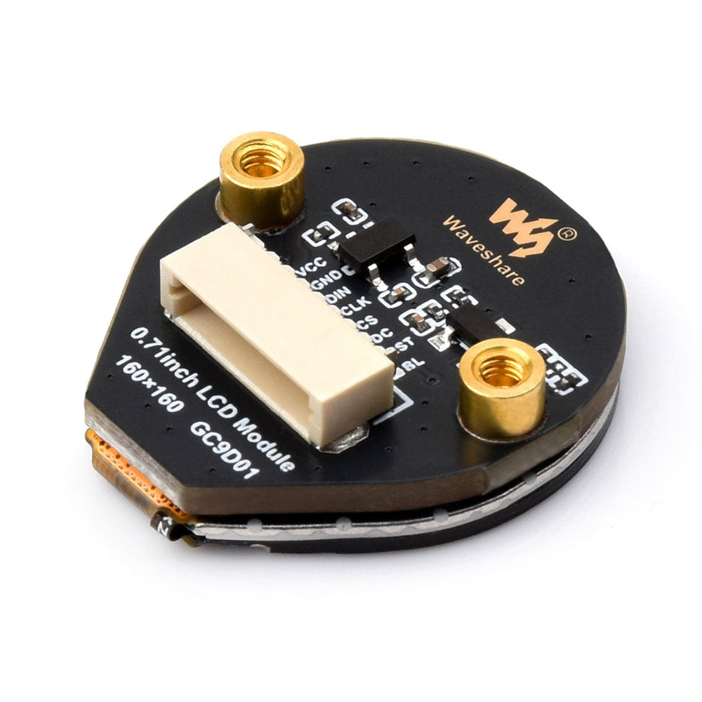 0.71" Round IPS LCD Display (160 x 160) by Waveshare - The Pi Hut