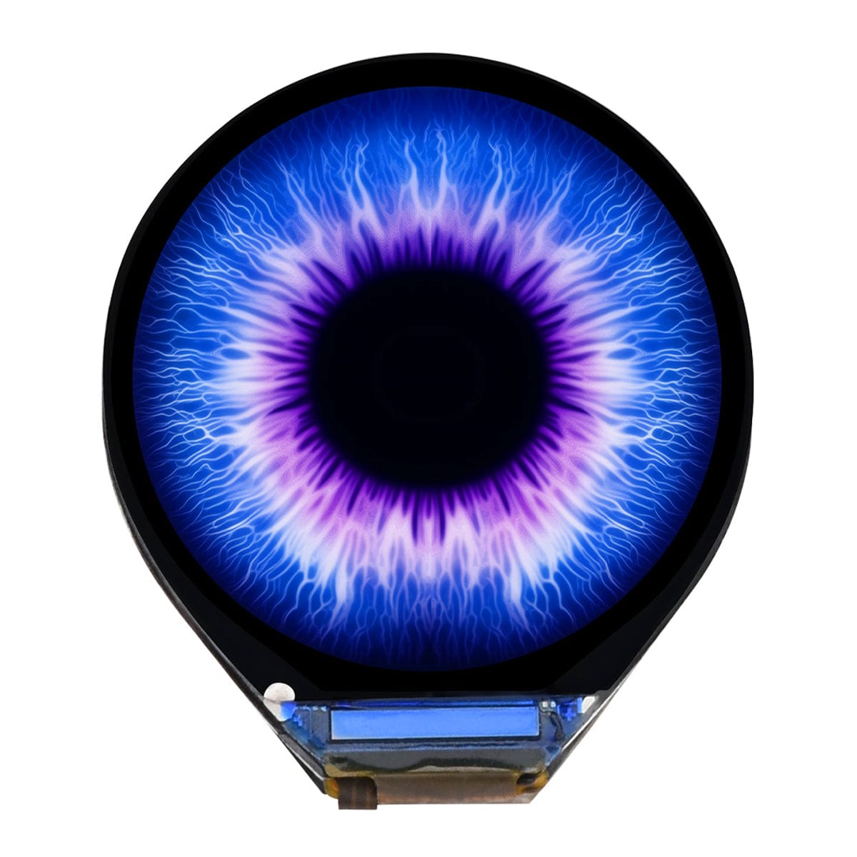 0.71" Round IPS LCD Display (160 x 160) by Waveshare - The Pi Hut