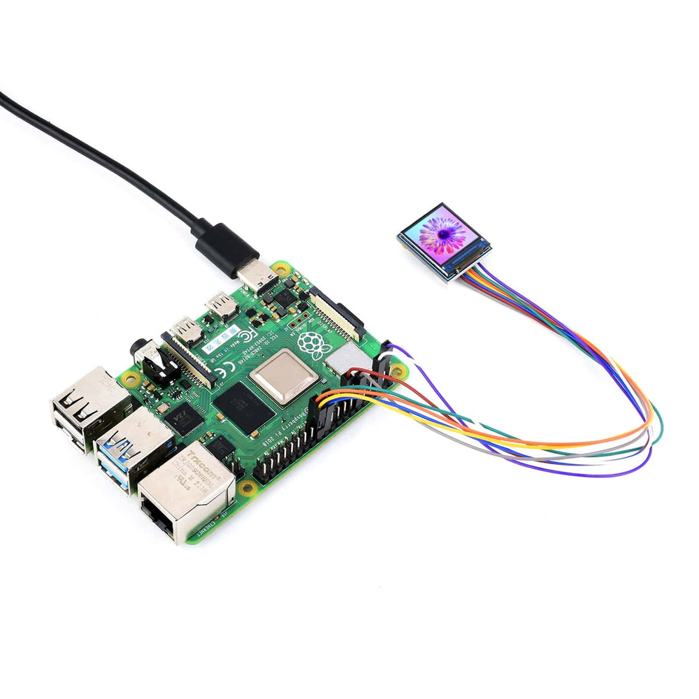 0.85" IPS LCD Display Module (128 x 128) by Waveshare - The Pi Hut