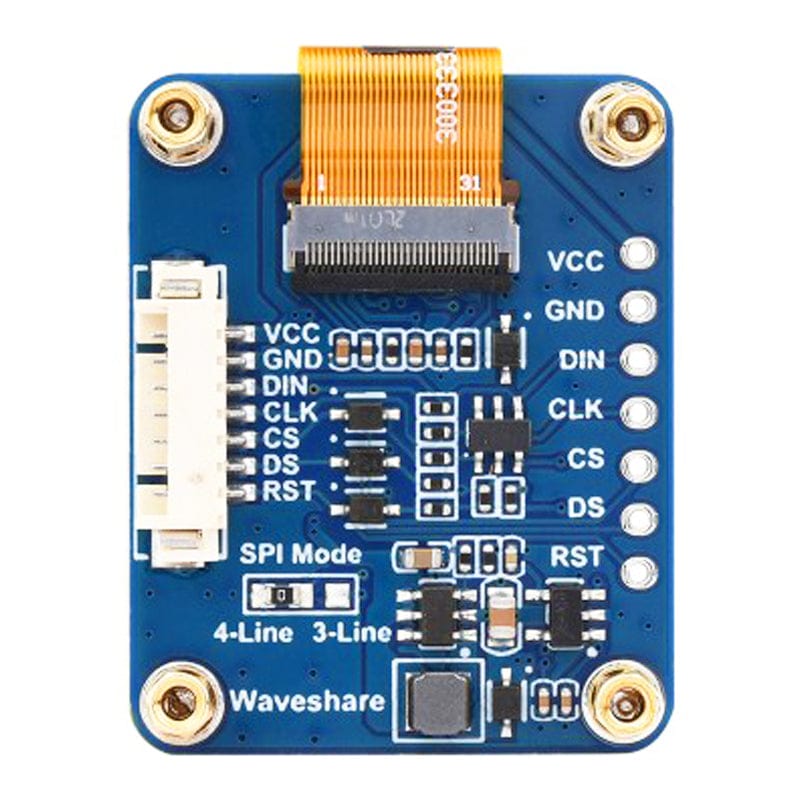 0.96" RGB OLED Display Module (64 x 128) by Waveshare - The Pi Hut
