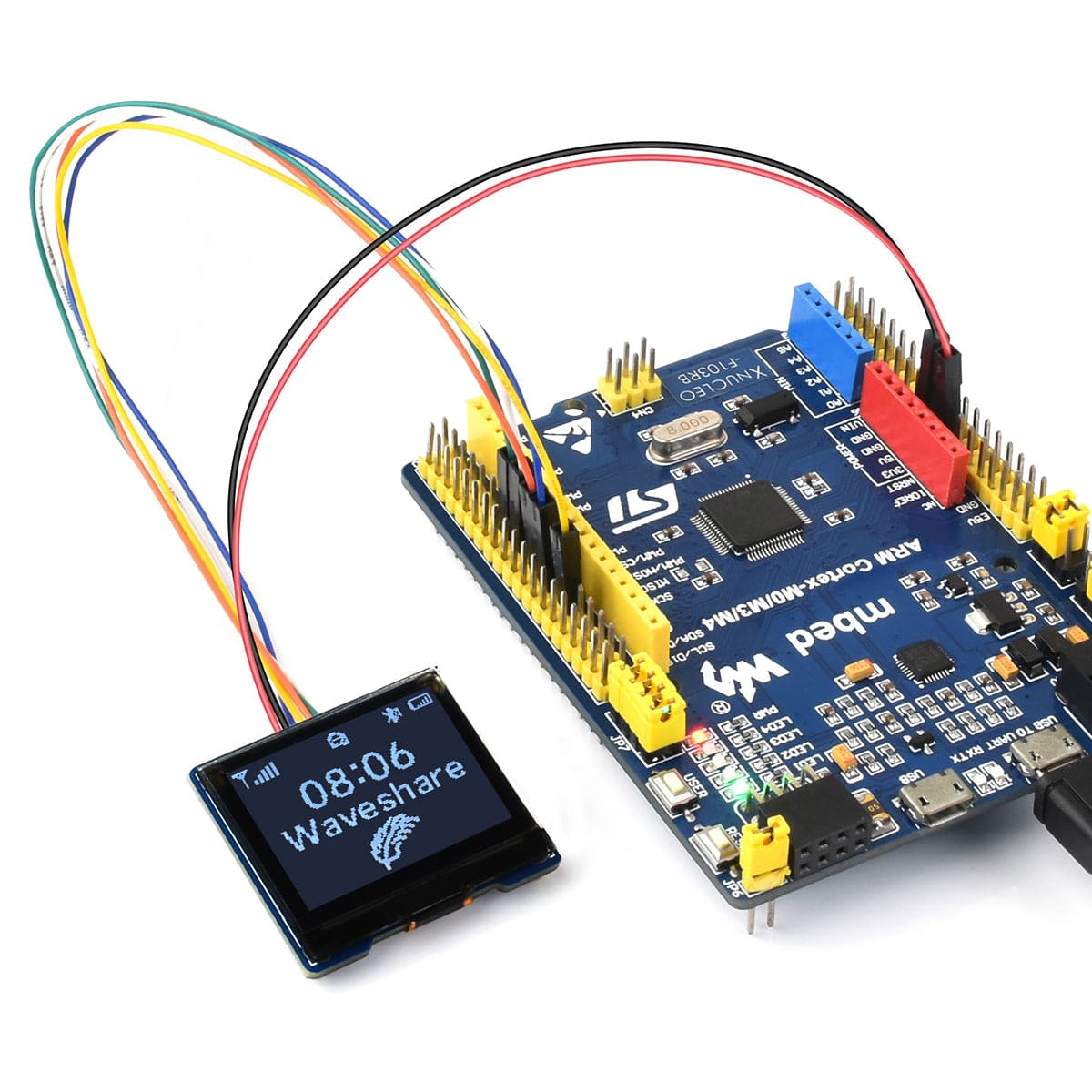 1.32" OLED Display Module (128x96) by Waveshare - The Pi Hut