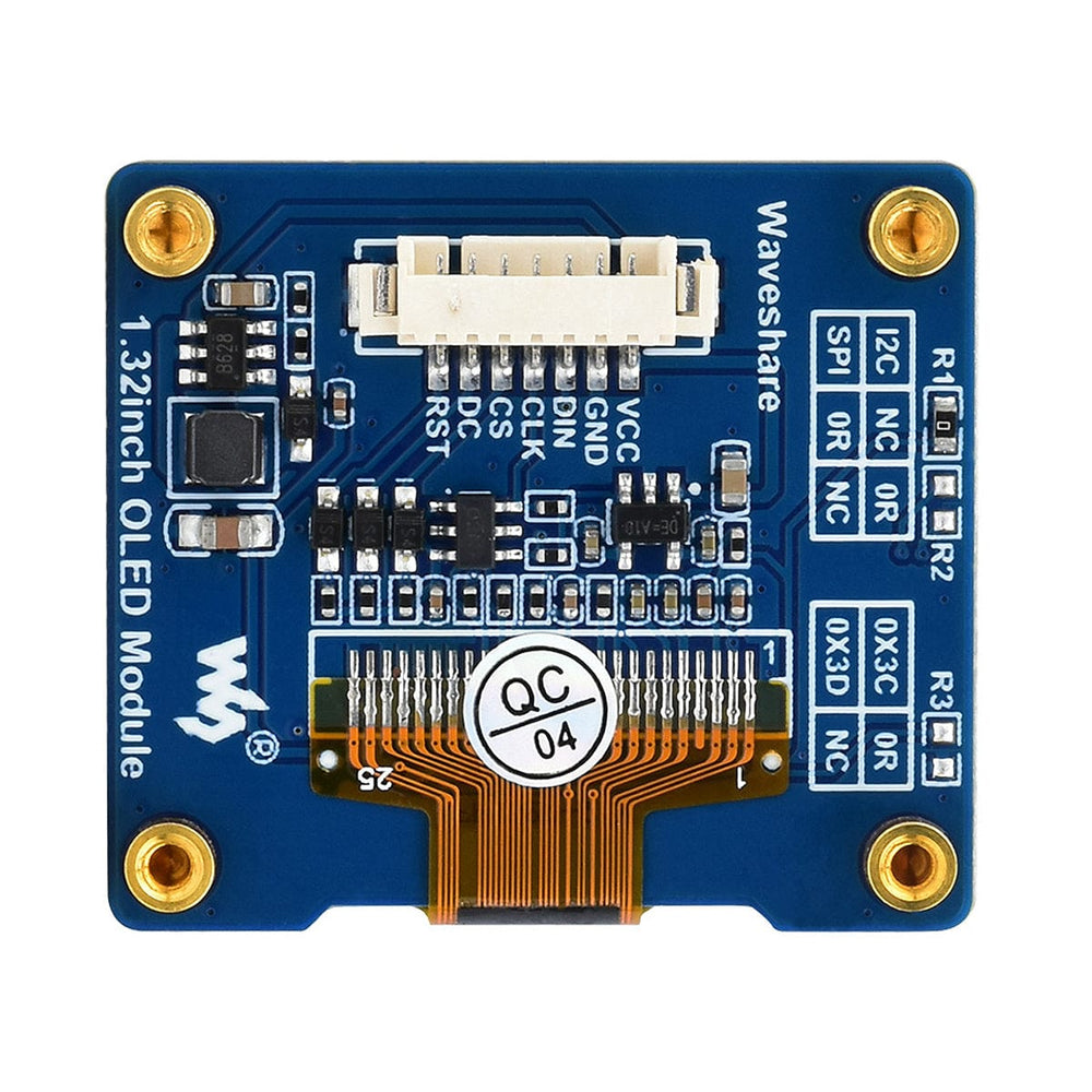 1.32" OLED Display Module (128x96) by Waveshare - The Pi Hut