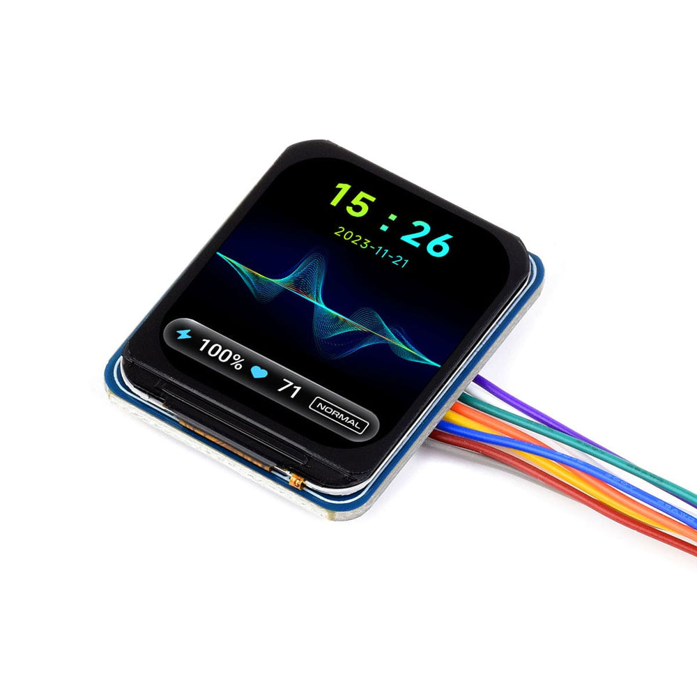 1.5" Rounded IPS LCD Display Module (240 x 280) by Waveshare - The Pi Hut