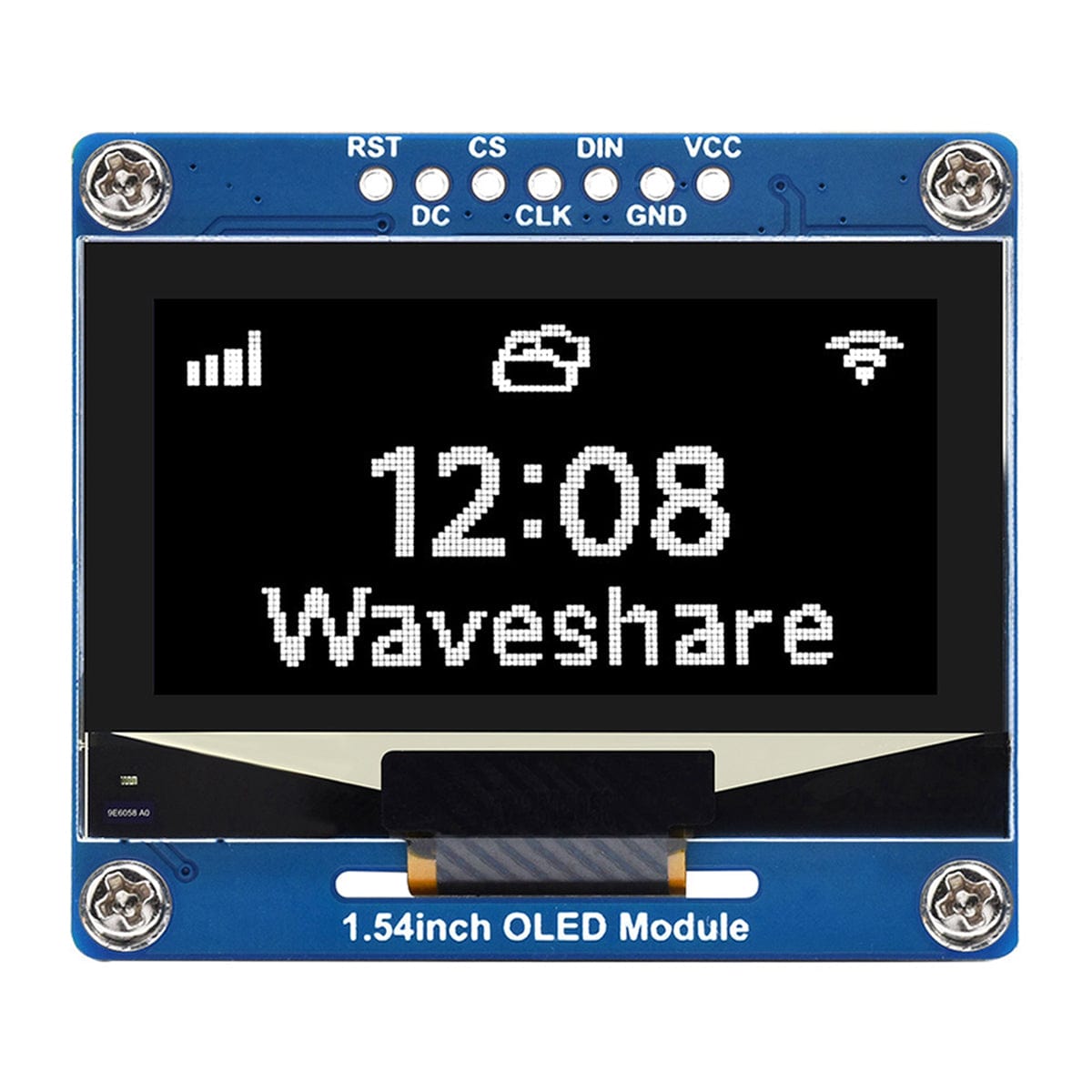 1.54" OLED Display Module (128 x 64) by Waveshare - The Pi Hut