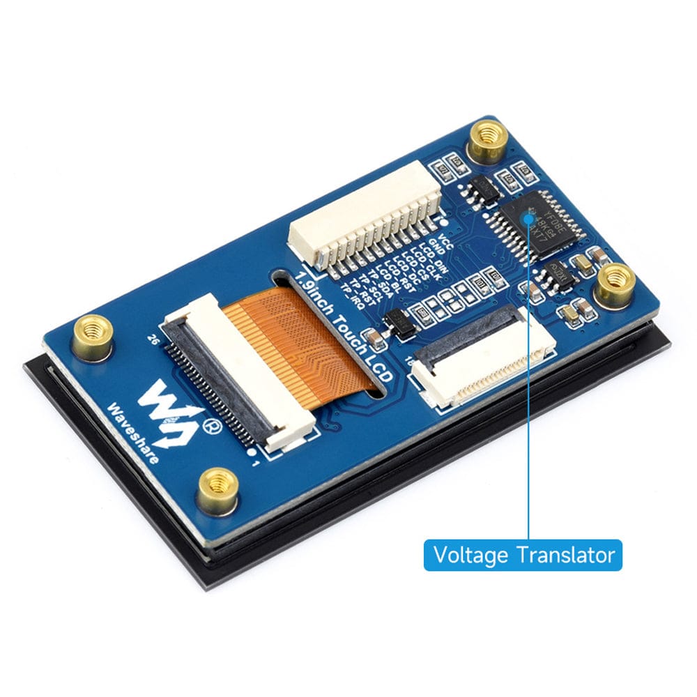 1.9" IPS Touch LCD Display Module (172x320) by Waveshare - The Pi Hut