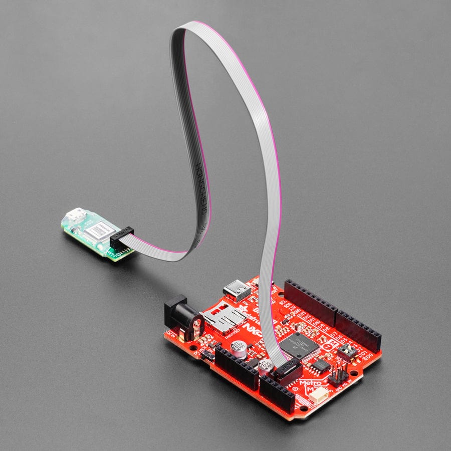 10-pin 2x5 Socket-Socket 1.27mm IDC (SWD) Cable - 300mm long by Adafruit - The Pi Hut