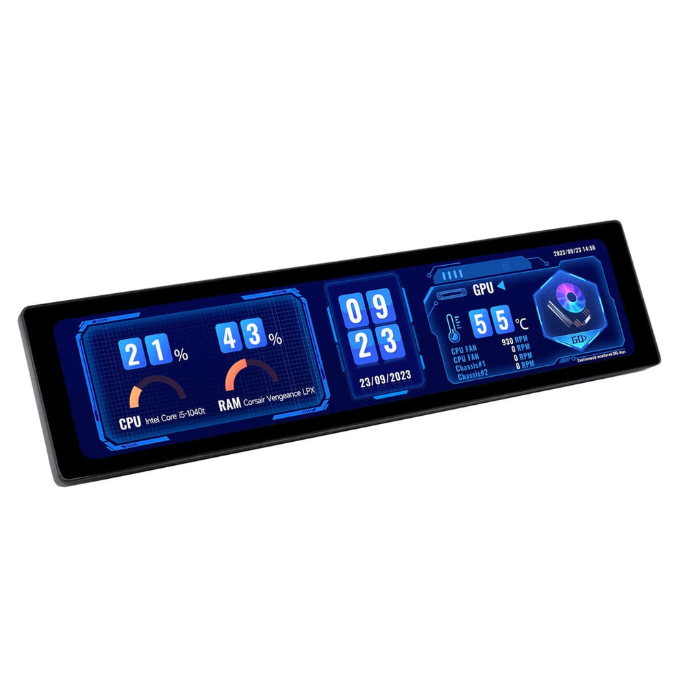 11.9" IPS HDMI Monitor (320 x 1480) by Waveshare - The Pi Hut