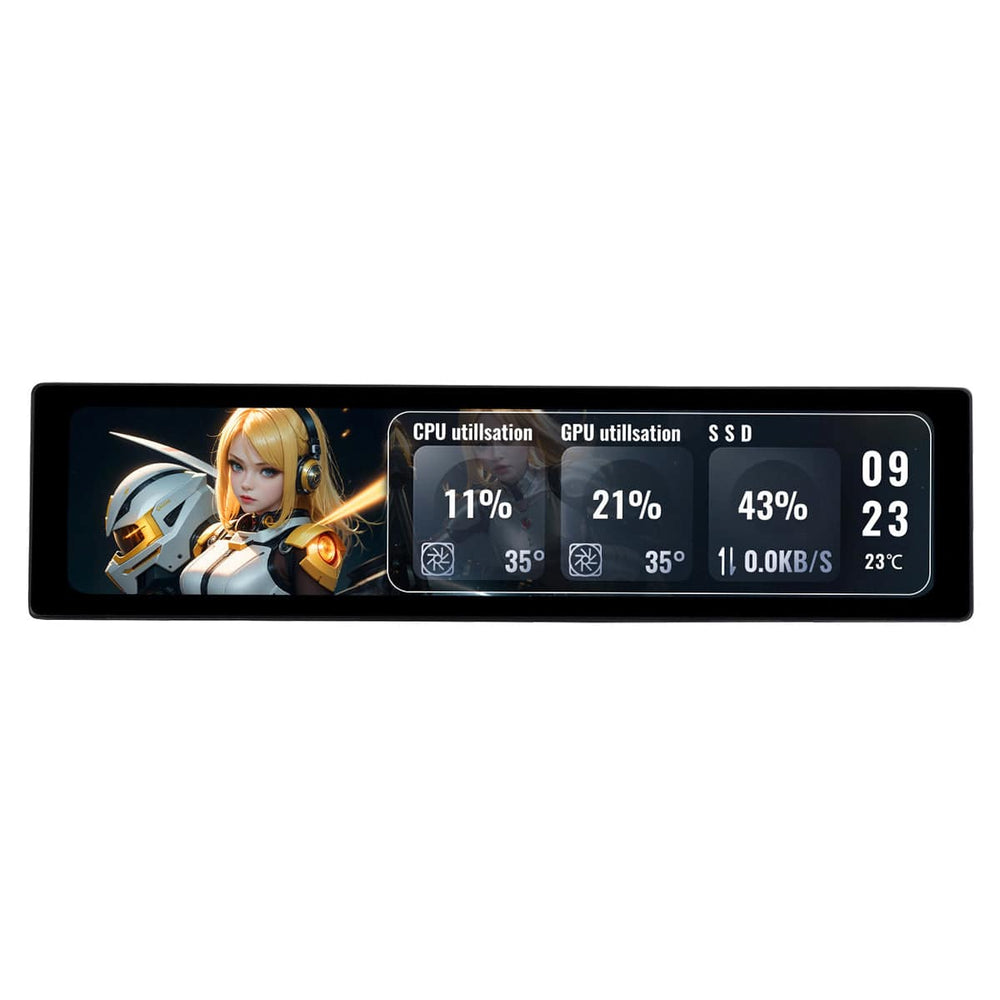 11.9" IPS HDMI Monitor (320 x 1480) by Waveshare - The Pi Hut