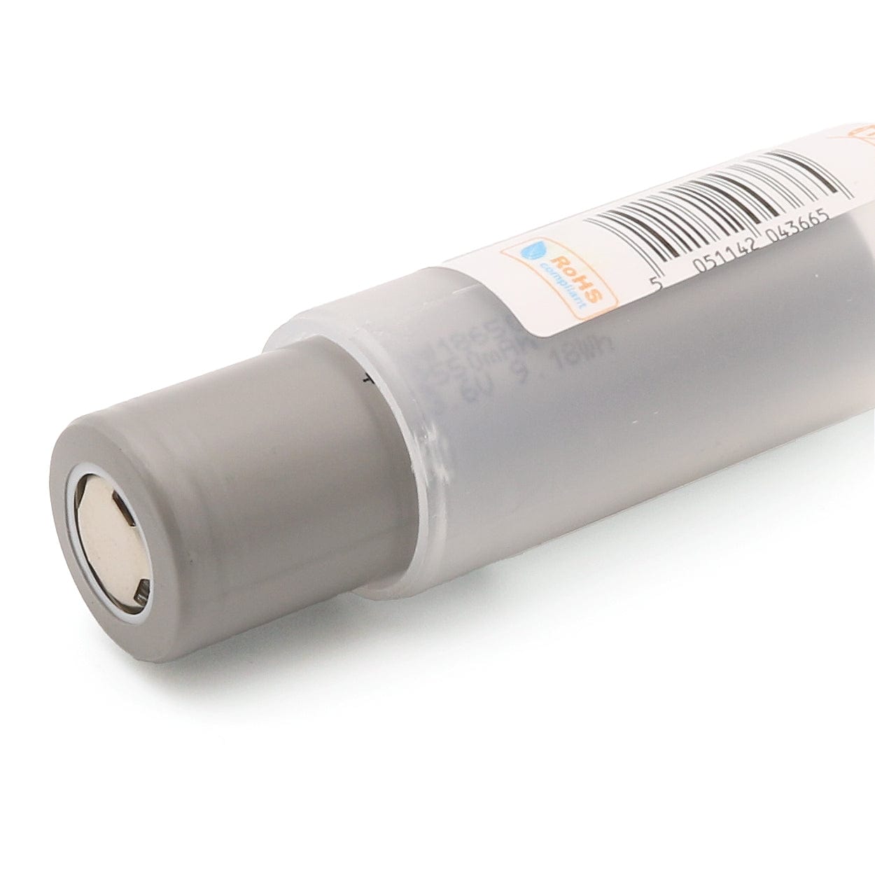 18650 Lithium-ion Rechargeable Cell - 2500mAh 3.7V 20A