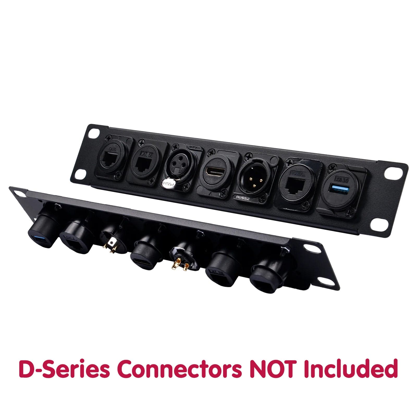 1U 10" D-Series Patch Panel for DeskPi RackMate by DeskPi - The Pi Hut