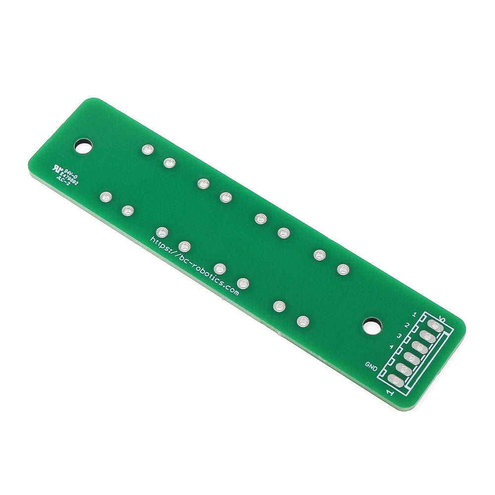 1x4 Tactile Button Breakout - Narrow by BCRobotics - The Pi Hut