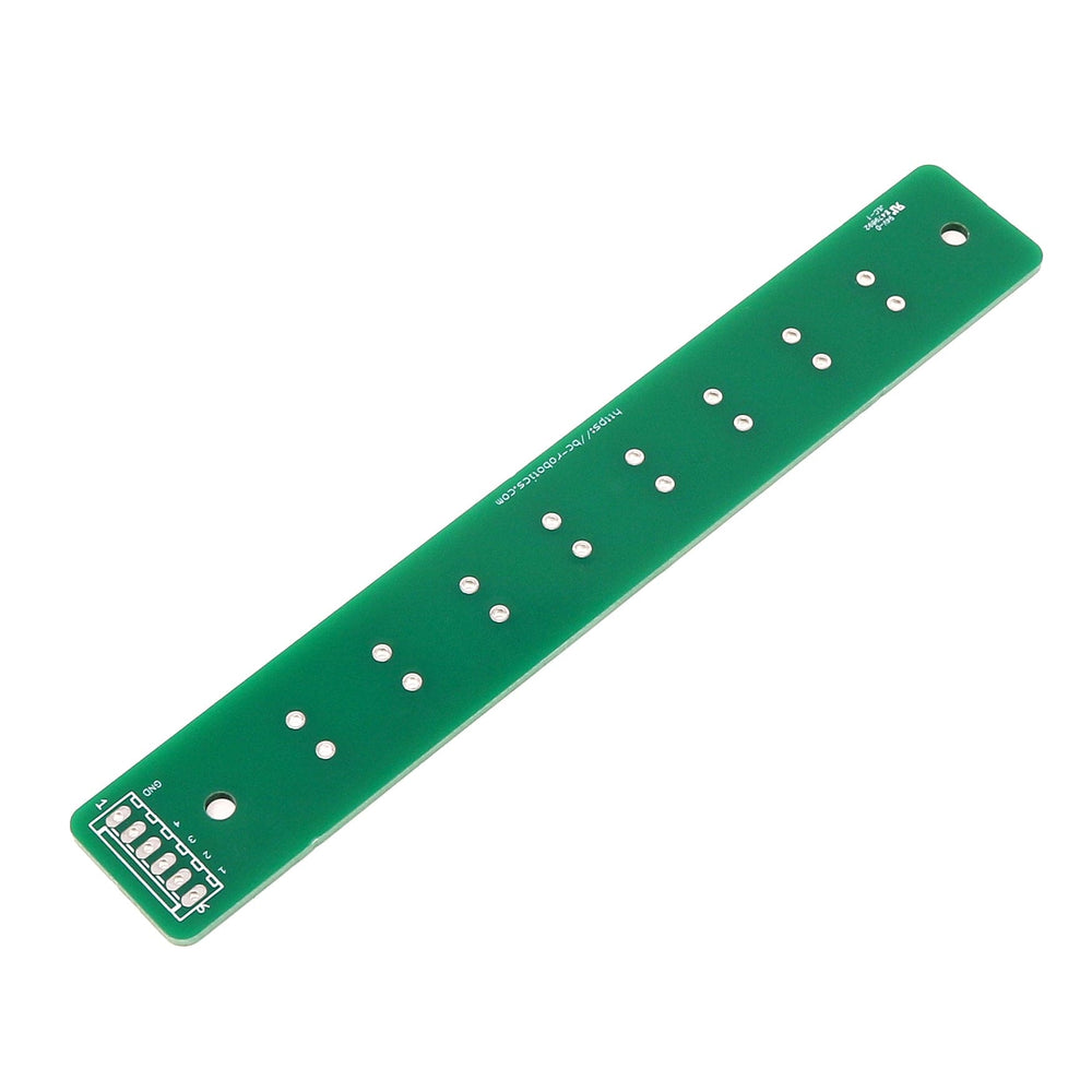 1x4 Tactile Button Breakout - Wide by BCRobotics - The Pi Hut