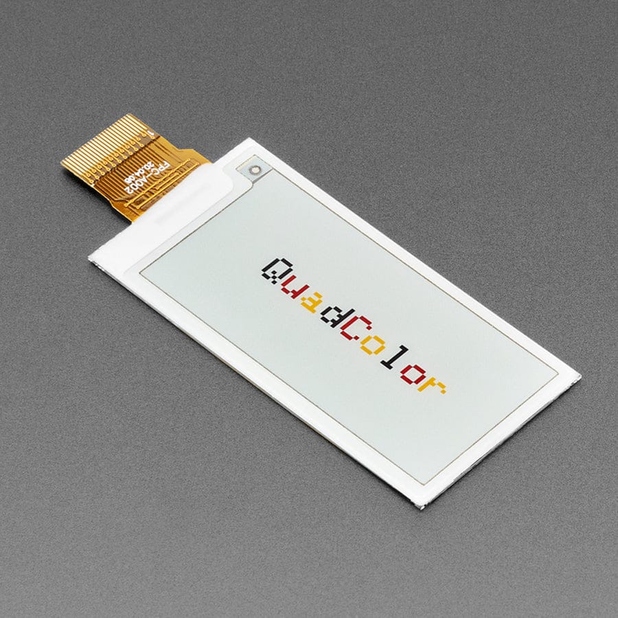 2.13" (250x122) Quad-Colour eInk / ePaper - Bare Display by The Pi Hut - The Pi Hut
