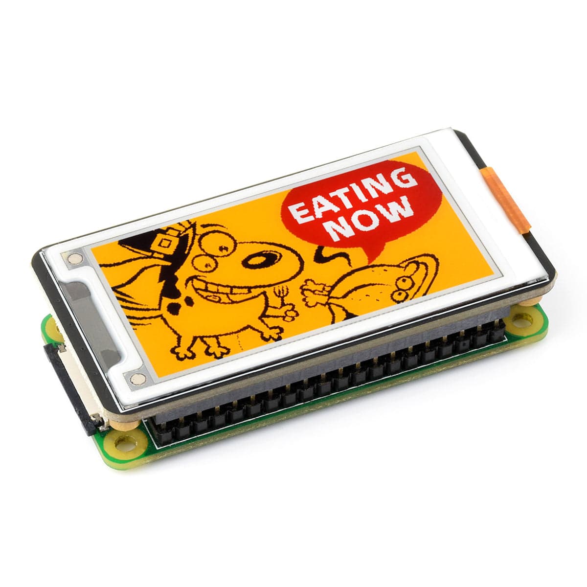 2.15" E-Paper Quad Colour HAT+ for Raspberry Pi (296 x 160) by Waveshare - The Pi Hut
