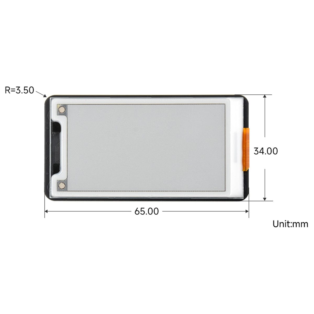 2.15" E-Paper Quad Colour HAT+ for Raspberry Pi (296 x 160) by Waveshare - The Pi Hut