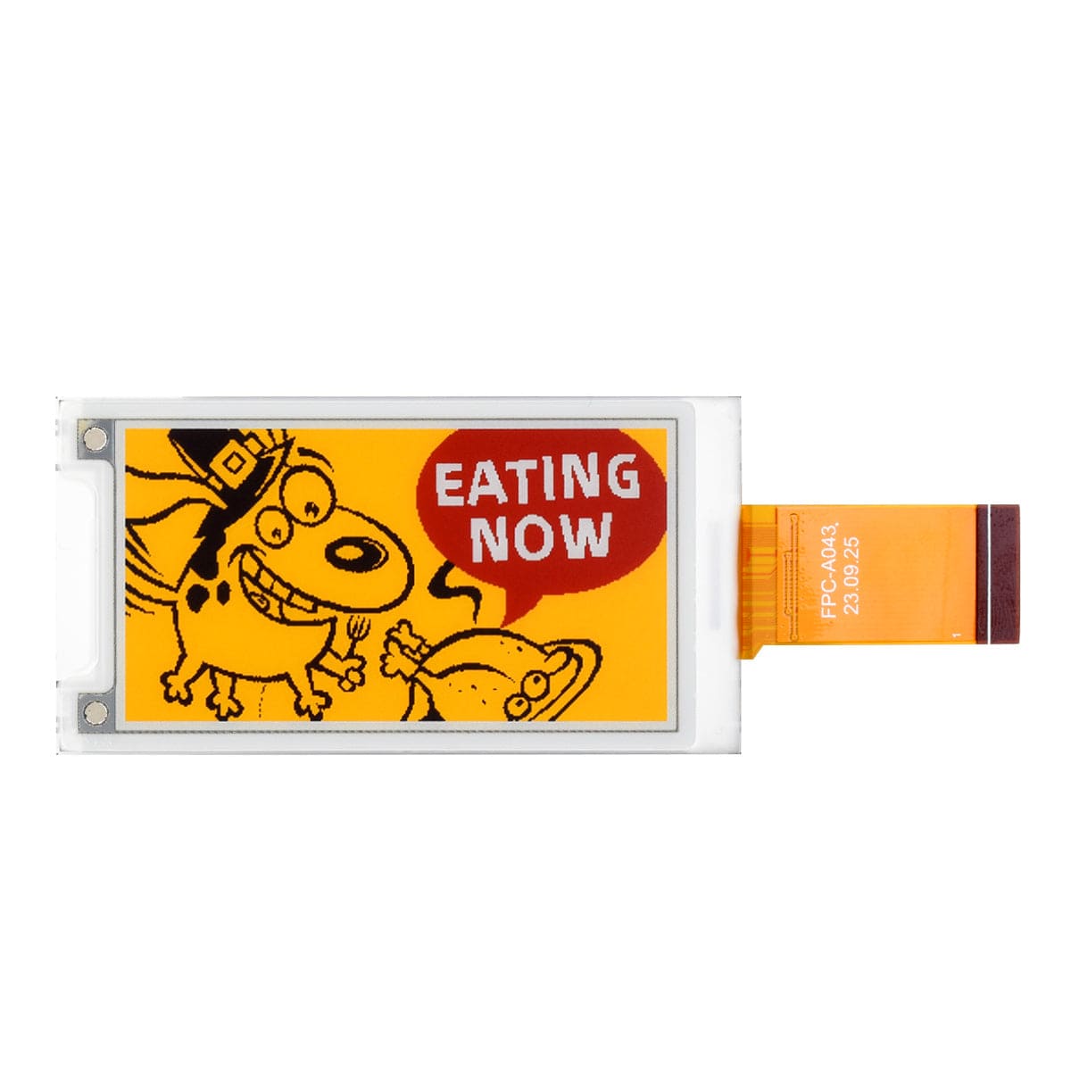 2.15" E-Paper Quad Colour Raw Display Panel (296 x 160) by Waveshare - The Pi Hut