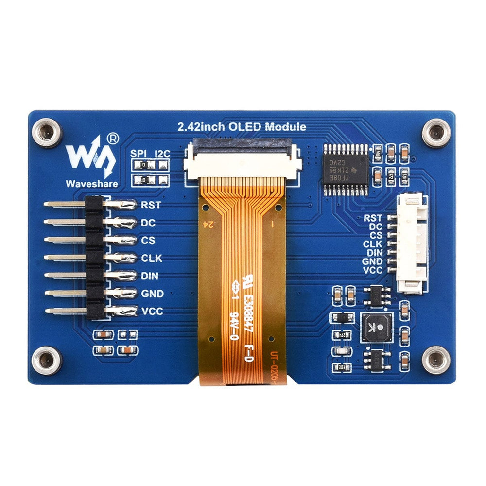 2.42" OLED Display Module (128 x 64) by Waveshare - The Pi Hut