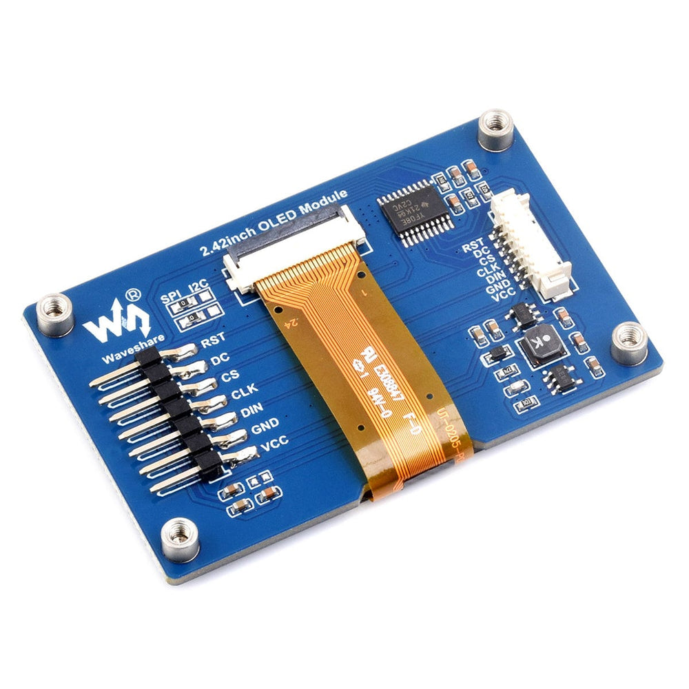 2.42" OLED Display Module (128 x 64) by Waveshare - The Pi Hut