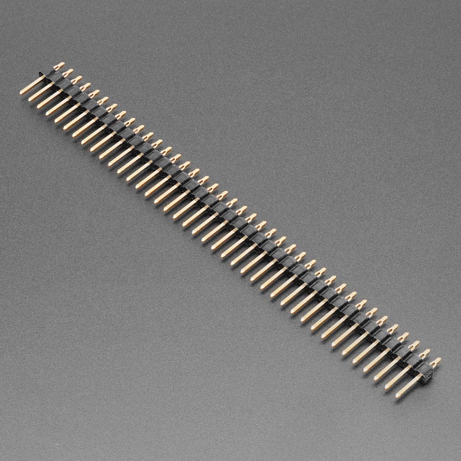 2.54mm / 0.1" Pitch Press-Fit Male Pin Header by Adafruit - The Pi Hut
