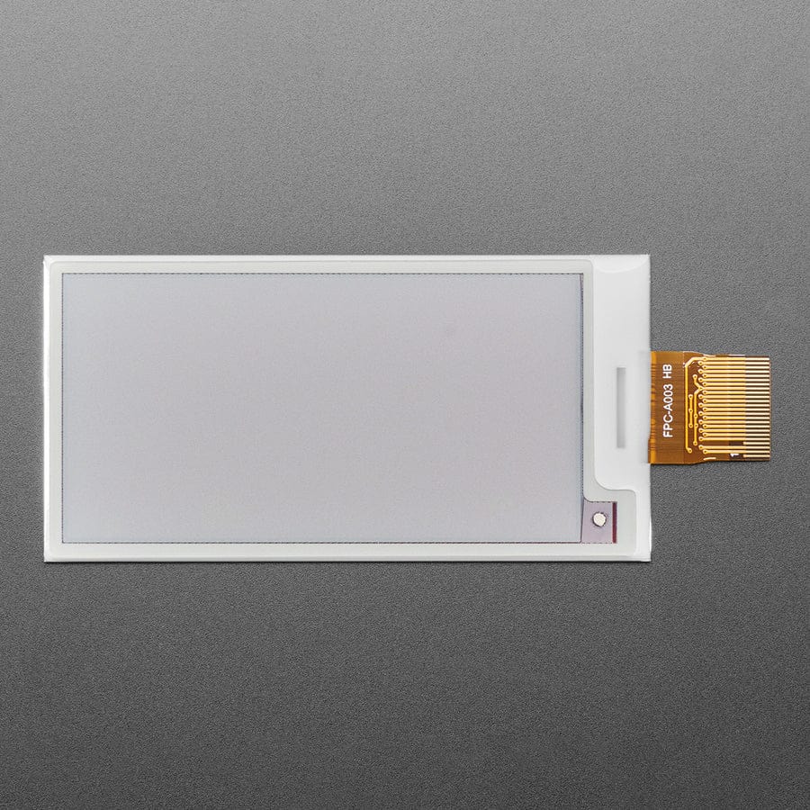 2.66" 296x152 Tri-Colour Red / Black / White EInk - Bare Display - SSD1680Z Chipset by Adafruit - The Pi Hut