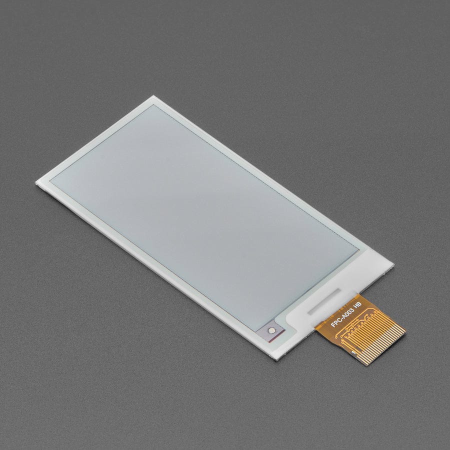 2.66" 296x152 Tri-Colour Red / Black / White EInk - Bare Display - SSD1680Z Chipset by Adafruit - The Pi Hut