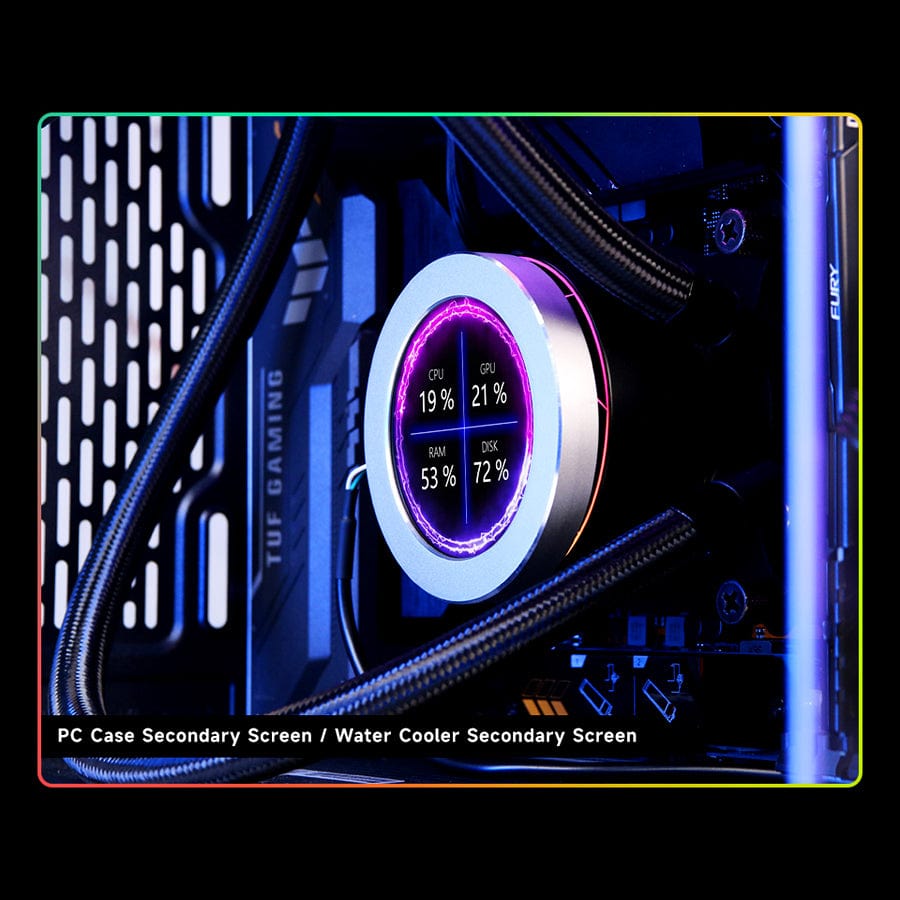 2.8" USB Monitor with AIO LCD Screen by Waveshare - The Pi Hut
