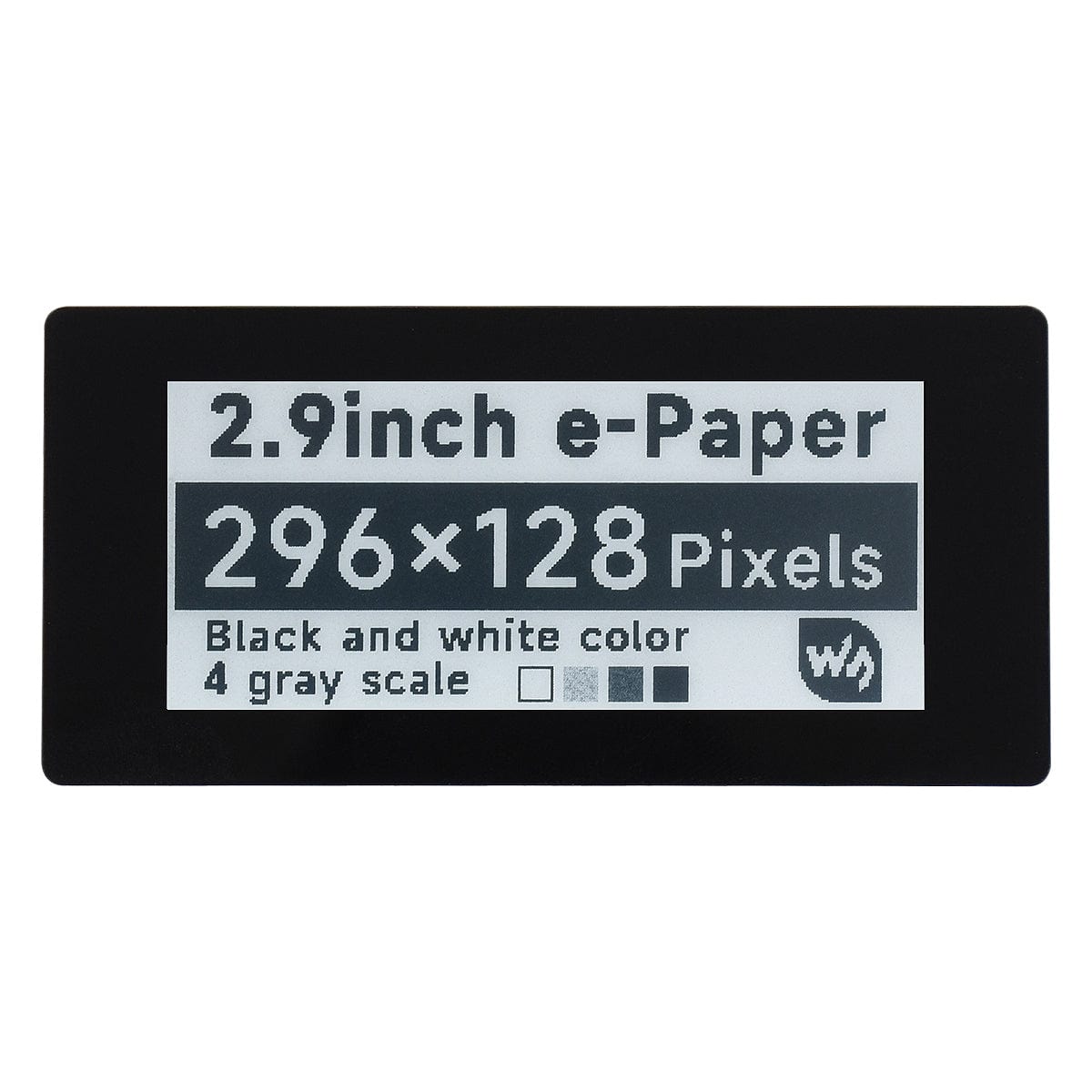 2.9" Touchscreen E-Paper Display HAT (296×128) - The Pi Hut