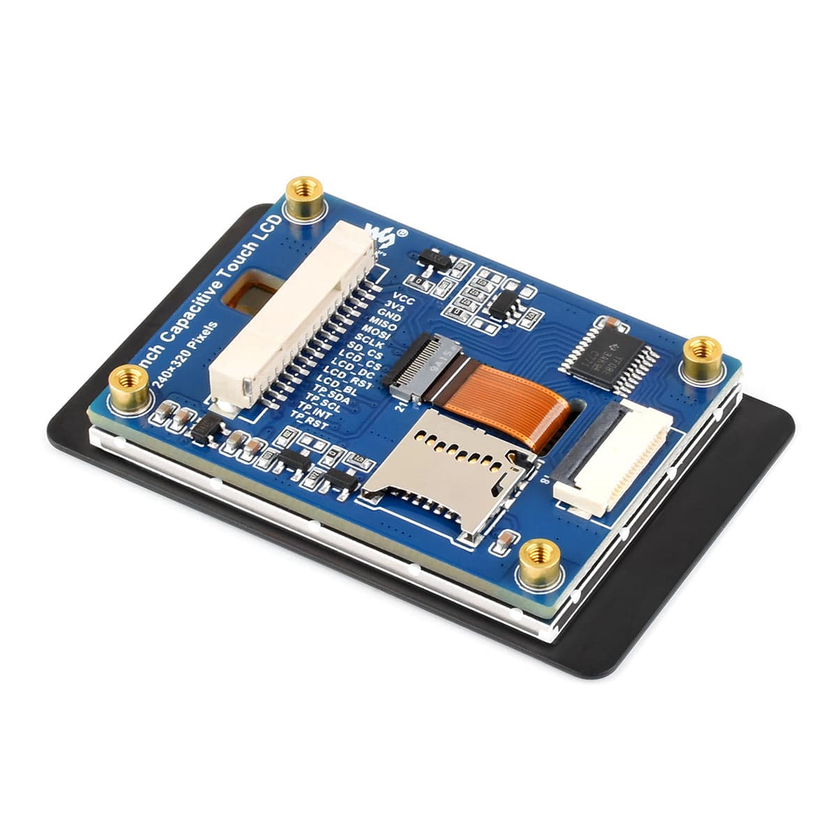 2" Capacitive Touch IPS LCD Display (240 x 320) by Waveshare - The Pi Hut