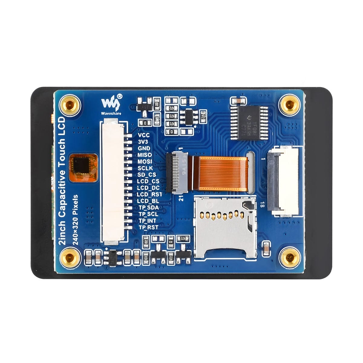 2" Capacitive Touch IPS LCD Display (240 x 320) by Waveshare - The Pi Hut