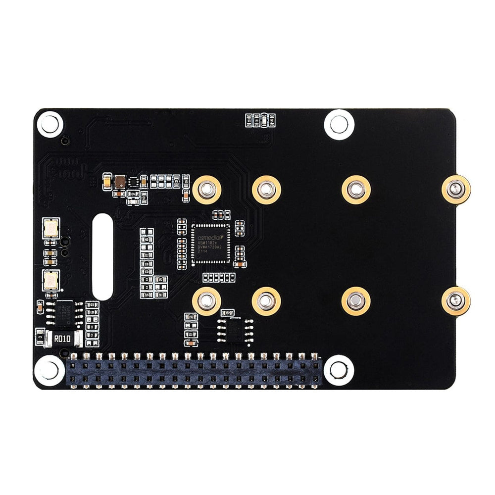 2-Channel M.2 HAT+ for Raspberry Pi 5 by Waveshare - The Pi Hut