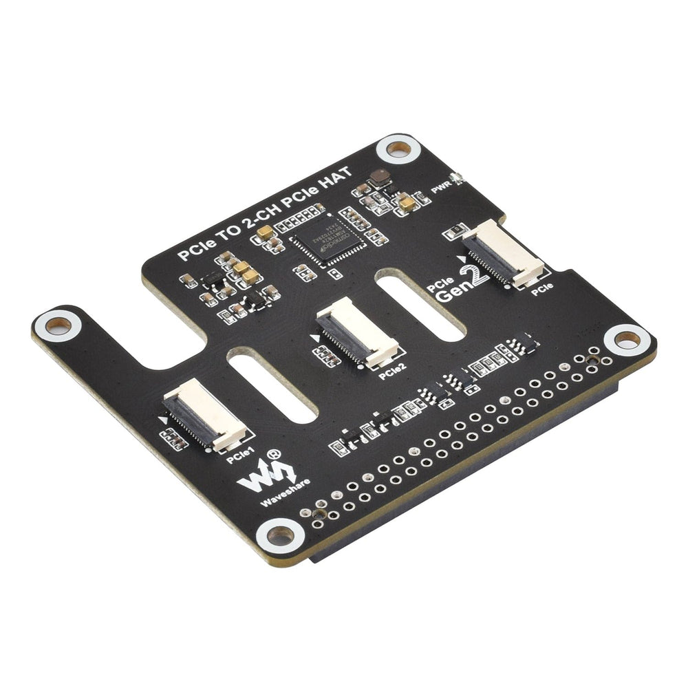 2-Channel PCIe Expander for Raspberry Pi 5 by Waveshare - The Pi Hut