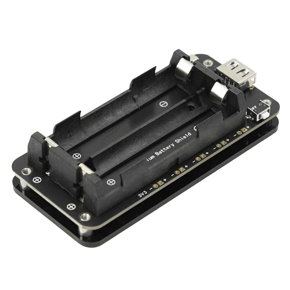 2-Way 18650 Battery Holder by DFRobot - The Pi Hut