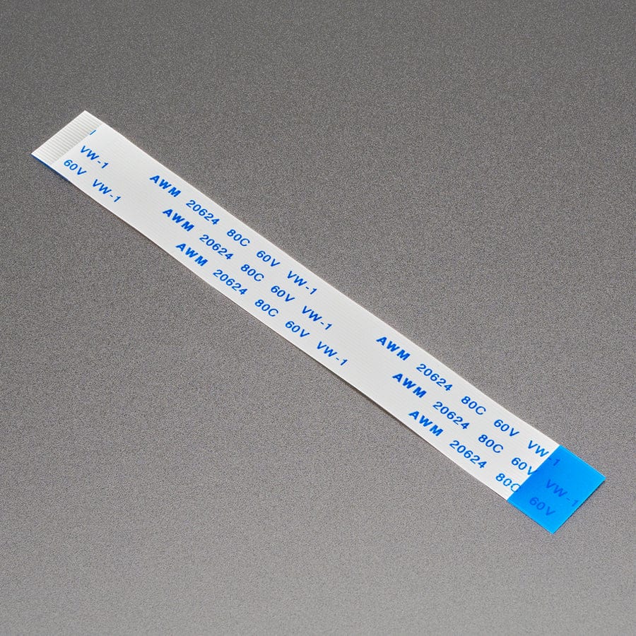 22-pin 0.5mm Pitch FPC Flex Cable for Raspberry Pi 5 and HSTX by Adafruit - The Pi Hut