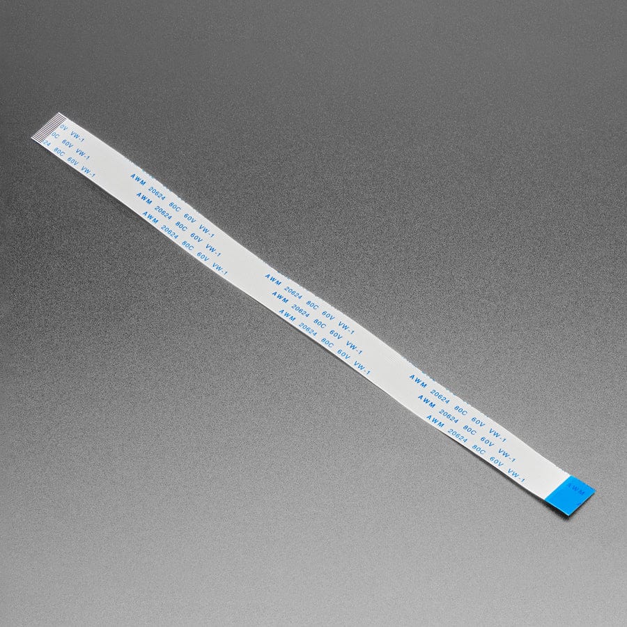 22-pin 0.5mm Pitch FPC Flex Cable for Raspberry Pi 5 and HSTX by Adafruit - The Pi Hut