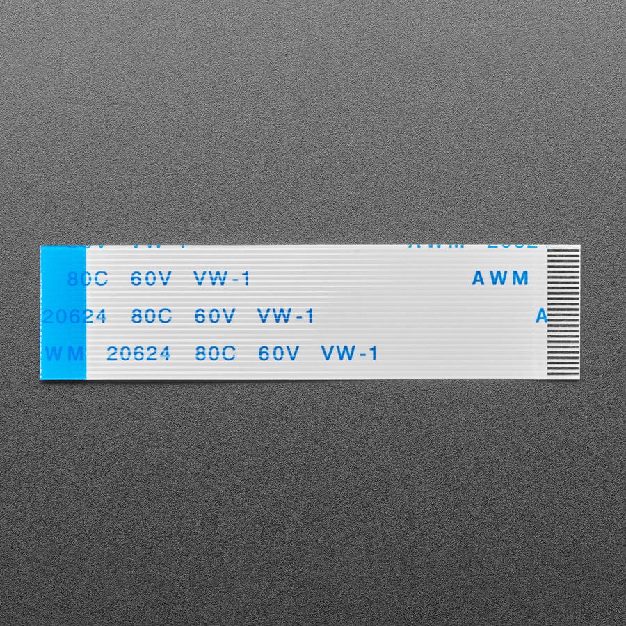 24-pin 0.5mm pitch FPC Flex A-B (D) type Cable by Adafruit - The Pi Hut