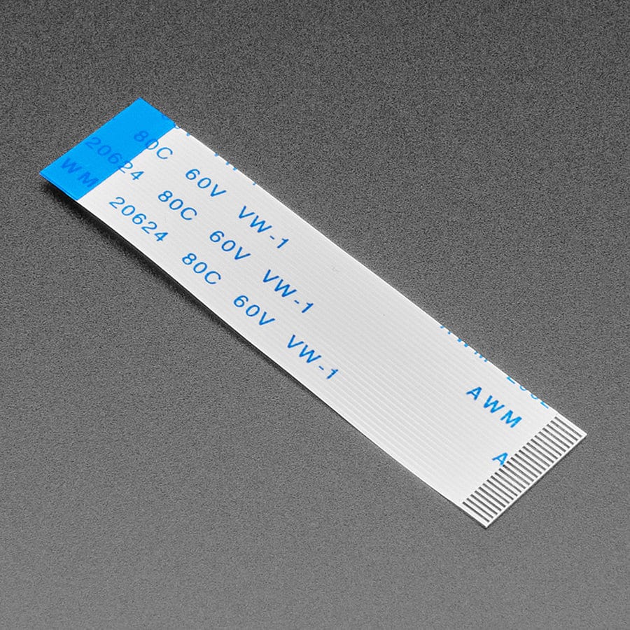 24-pin 0.5mm pitch FPC Flex A-B (D) type Cable by Adafruit - The Pi Hut