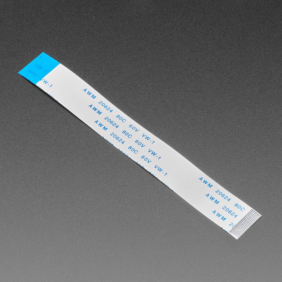 24-pin 0.5mm pitch FPC Flex A-B (D) type Cable by Adafruit - The Pi Hut
