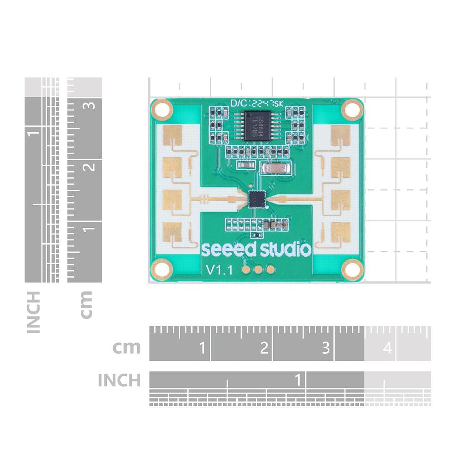 24GHz mmWave Sensor - Human Stationary Presence Module by Seeed - The Pi Hut