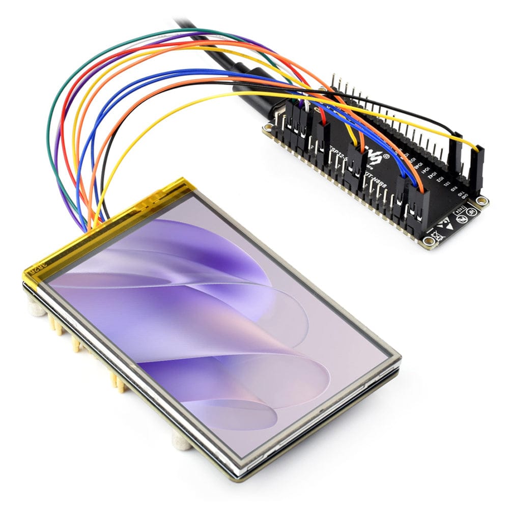 3.5" Resistive Touch Display (G) for Raspberry Pi (320x480) by Waveshare - The Pi Hut