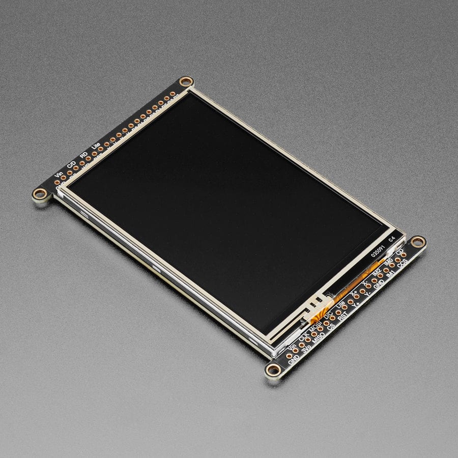 3.5" TFT 320 x 480 + Touchscreen Breakout Board with MicroSD Socket (HXD8357D) - The Pi Hut