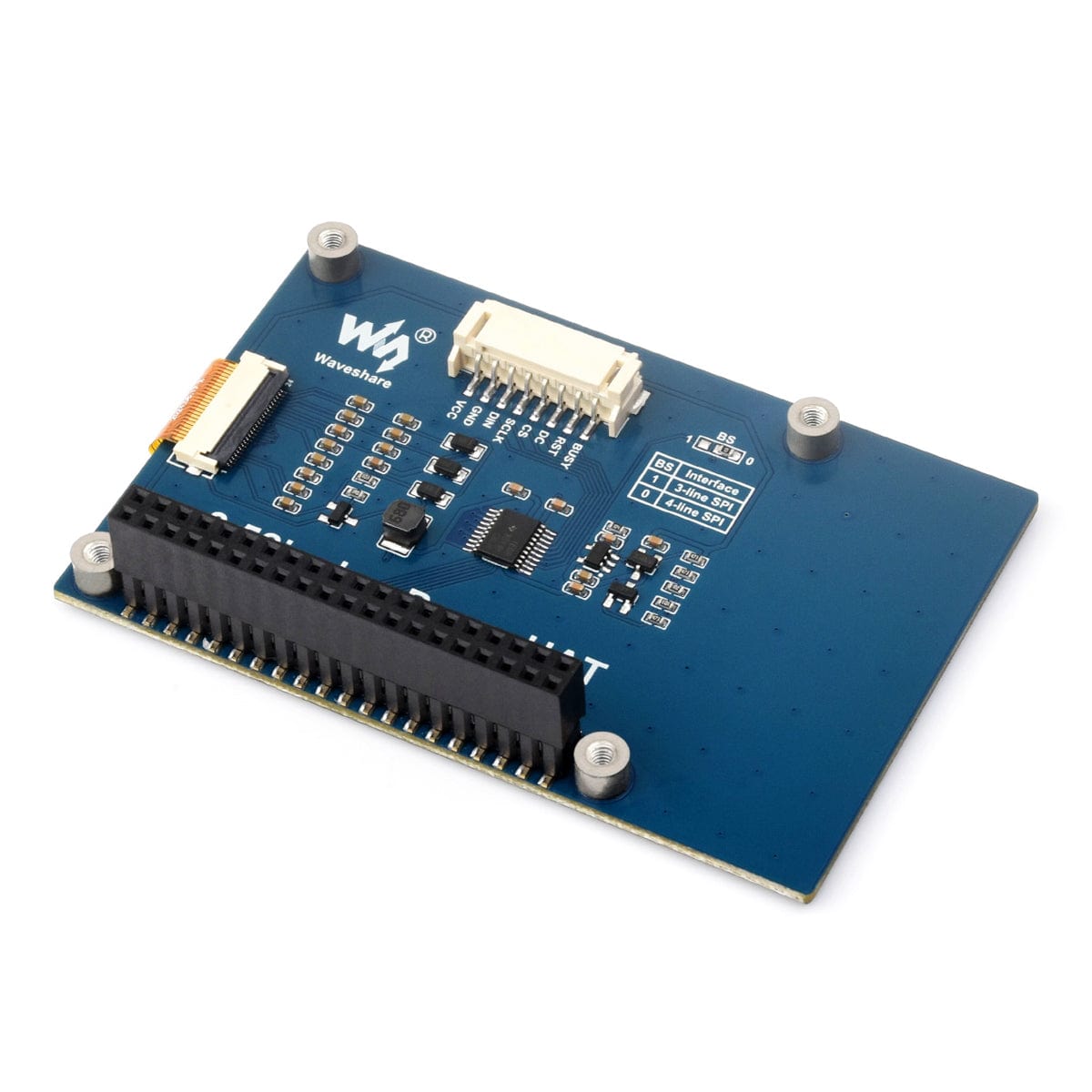 3.52" E-Paper HAT for Raspberry Pi (360x240) by Waveshare - The Pi Hut