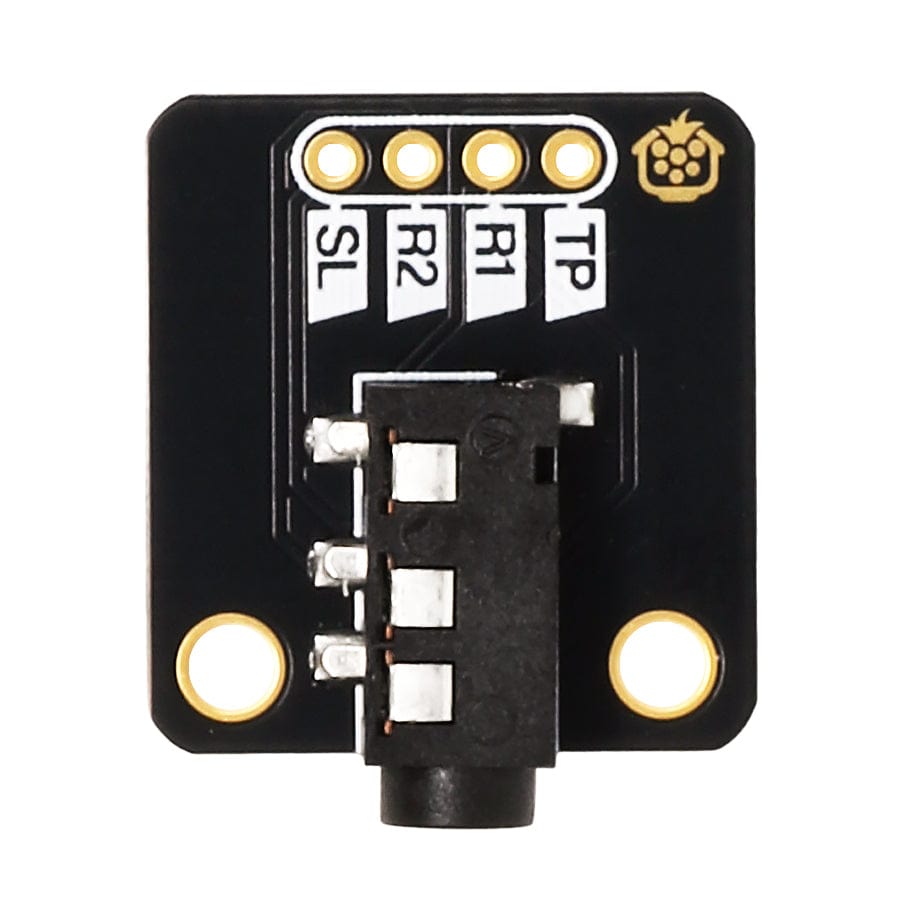 3.5mm Jack TRRS Breakout - Horizontal by The Pi Hut - The Pi Hut