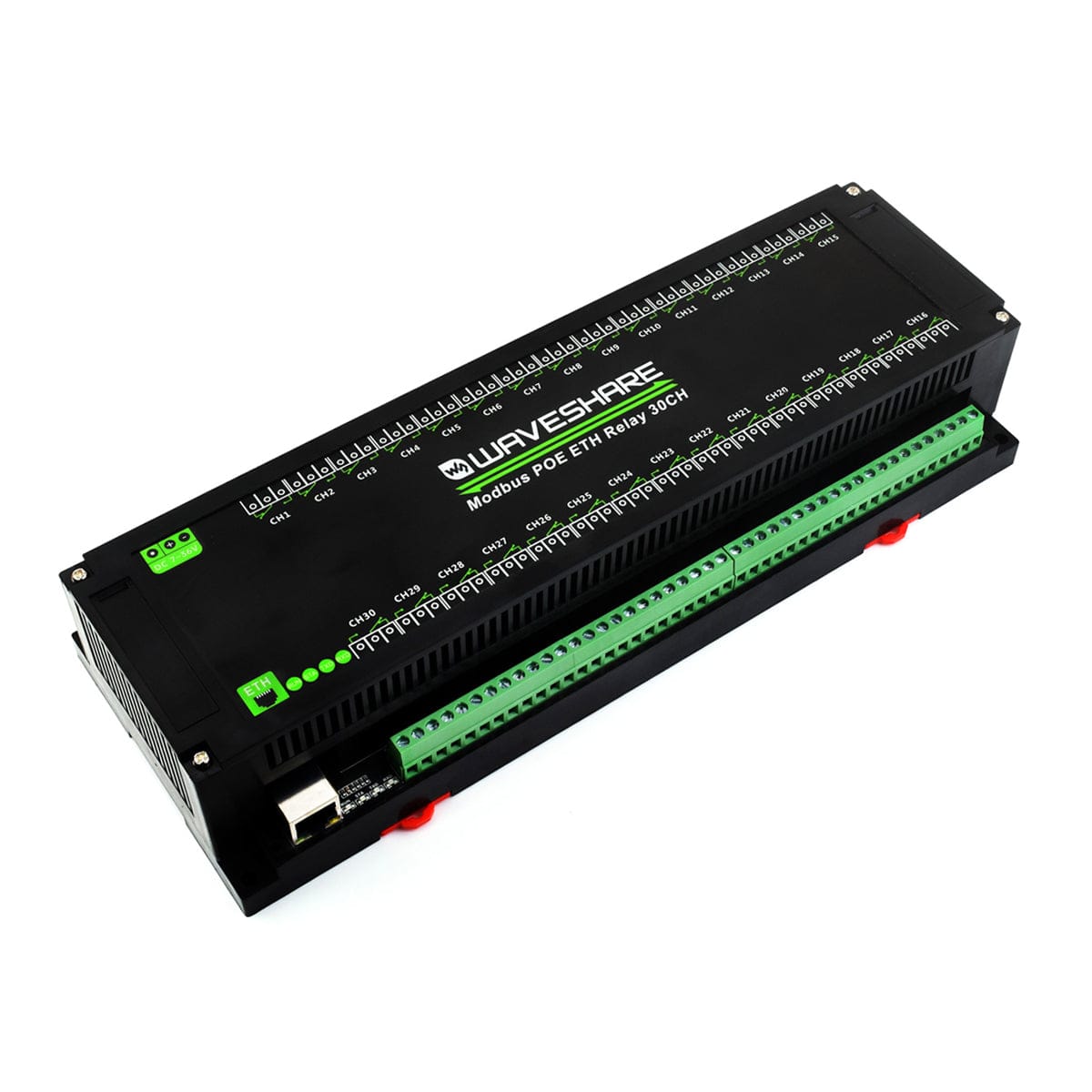 30-Channel Ethernet Relay Module with PoE by Waveshare - The Pi Hut