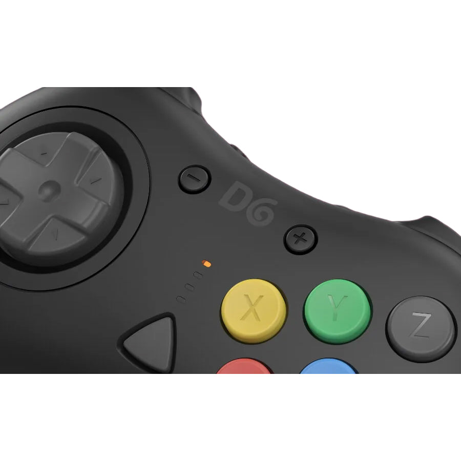 Retro Fighters D6 Dreamcast Controller - Black
