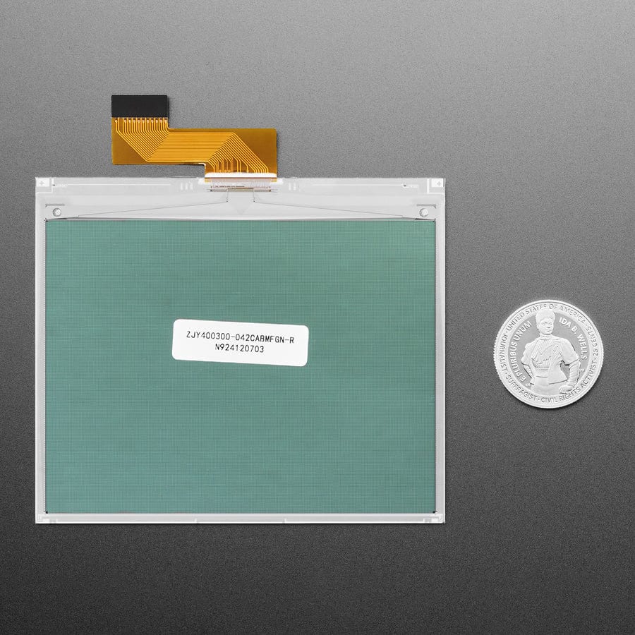 4.2" 300x400 Tri-Colour eInk / ePaper - Bare Display - SSD1683 by Adafruit - The Pi Hut