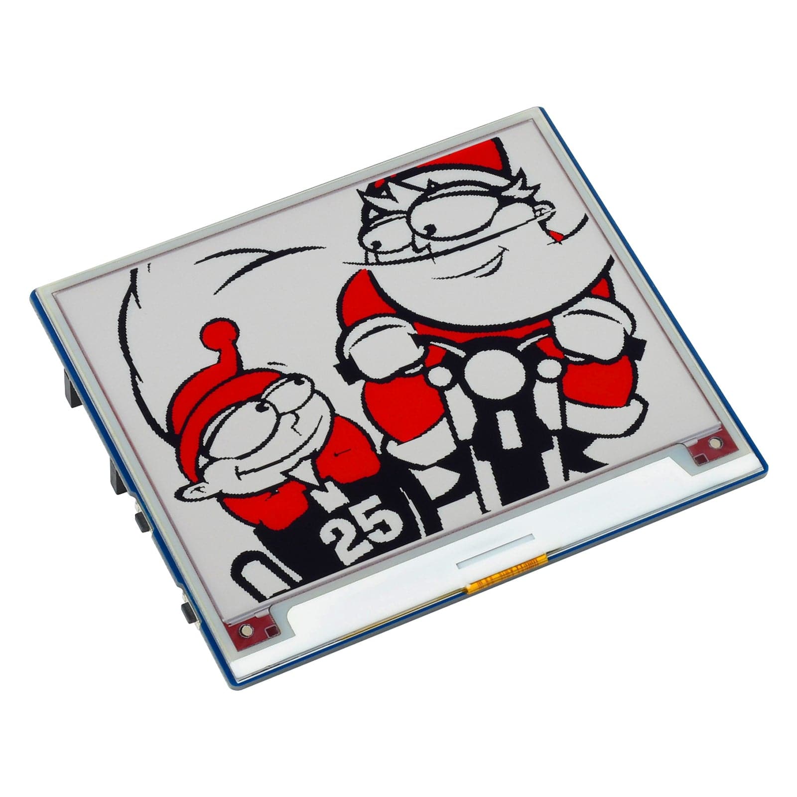 4.2" E-Paper Display Module for Raspberry Pi Pico (Red/Black/White) (400x300) by Waveshare - The Pi Hut