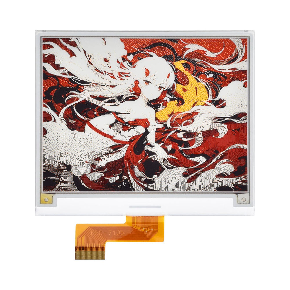 4.2" E-Paper Quad Colour Raw Display Panel (400 x 300) by Waveshare - The Pi Hut